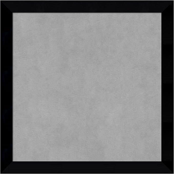 Amanti Art Black Framed Magnetic Board 23x23 Medium Vision Board by AmantiArt