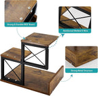 Jolitac Wood Desktop Shelf, Desktop Organizer Office Storage Rack Adjustable - Image 4