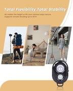 CAMBOFOTO 84" Phone Tripod, Tall Tripod Stand - Image 4