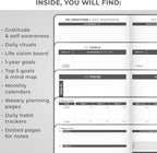 Clever Fox Planner Large – Undated Weekly & Monthly Planner - Image 5