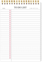 To Do List Notepad, Undated Daily Planner Notepad by KAICNPAPER