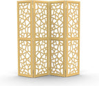 VINGLI 70'' H Room Divider, Non-Woven Fabric Privacy Screen, Indoor Partition by VINGLI