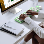 MOFII Wireless Keyboard and Mouse Combo, Computer Full Size 2.4G Plug and Play - Image 6