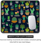 Auhoahsil Mouse Pad, 12 x 10 in Cactus Theme Computer Mouse Pad - Image 4