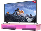 Qupui TV Riser Stand with LED Lights, 42.5in Super Large Monitor Stand with by Qupui