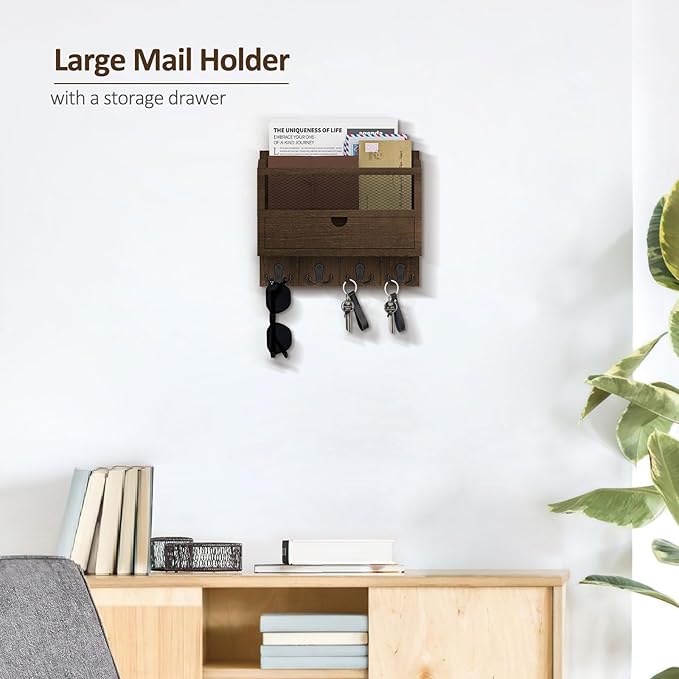 Nekon Mail Organizer with Drawer - Image 3