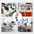 Jhanw 4-Pack Adjustable Aluminum Desk Clamps - Image 8