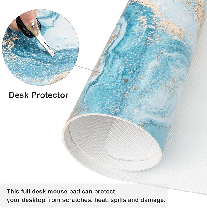 QIYI Desk Pad Large Keyboard and Mouse Pad - Image 4