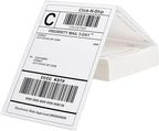 L LIKED 200 4x6 Thermal Labels Fanfold, Direct Thermal Shipping Labels by LLIKED
