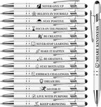 Vebermo 15 Pack Motivational Pen Set by Vebermo