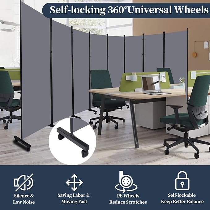 Room Divider Folding Privacy Screens - Image 5