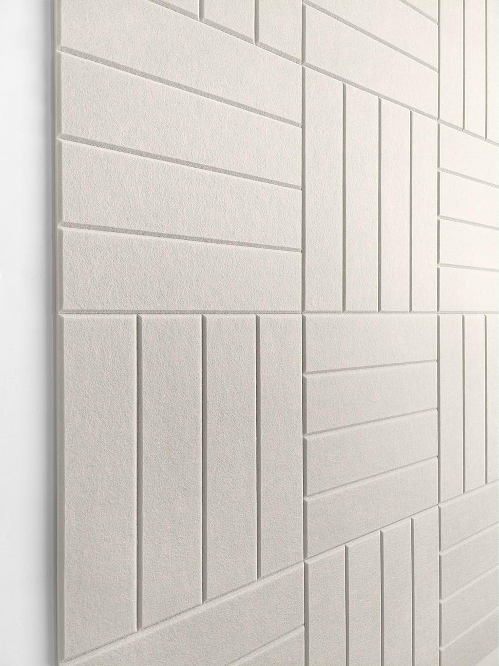 DECORITA Felt Bulletin Board Tiles | Modern Cork Board Alternative | Large Cork