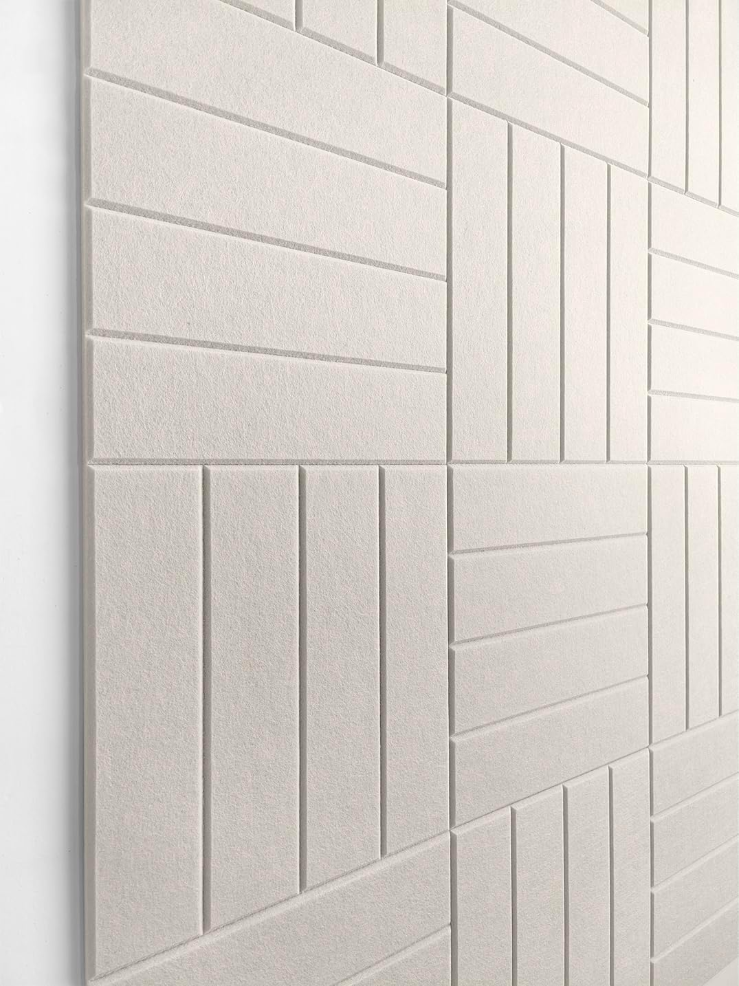 DECORITA Felt Bulletin Board Tiles | Modern Cork Board Alternative | Large Cork