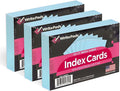 KAISA Colored Index Card Heavyweight Flashcards, Blank on Back Index Cards by KAISA