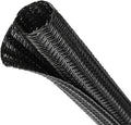 Split Wire Loom Tubing, Cable Protector Sleeve, Braided Cable Management by ConveniencetoYourLife