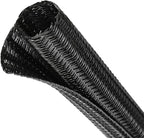 Split Wire Loom Tubing, Cable Protector Sleeve, Braided Cable Management by ConveniencetoYourLife