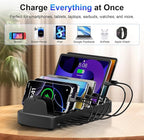 510W Fast Charging Station for Multiple Devices, 10 Port USB C Charger Station - Image 3