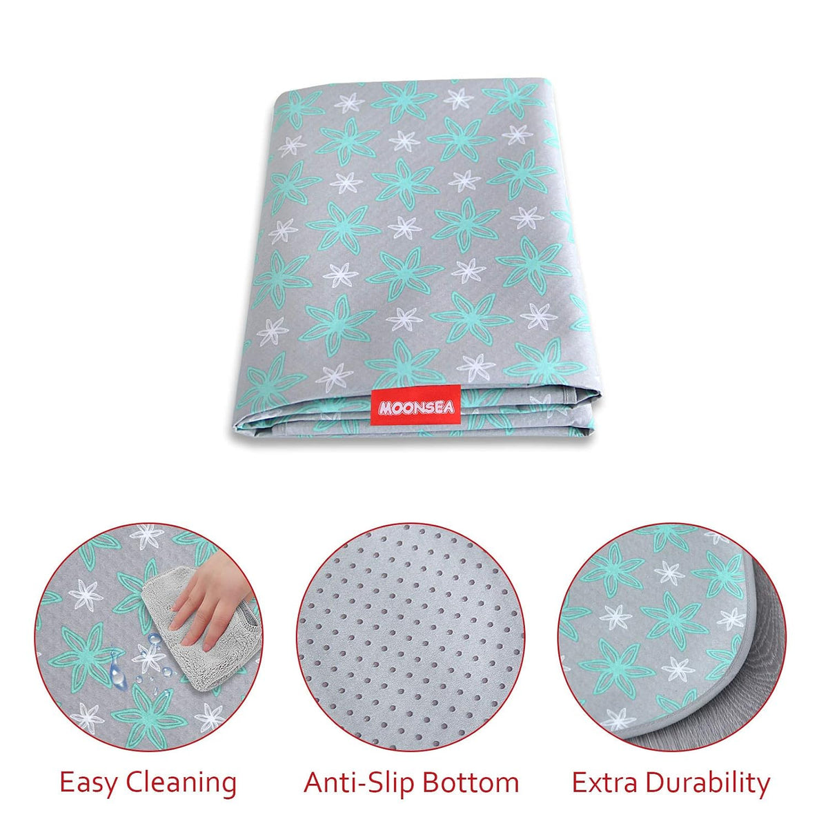 Extra Large Splat Mat, Waterproof Non Slip Floor Splash Mat 54"x72"...