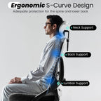 fizzin office chair mesh computer chairs with adjustable, front angle view