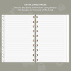 Clever Fox Password Book Spiral – Mini Internet Address & Password Organizer - Image 6