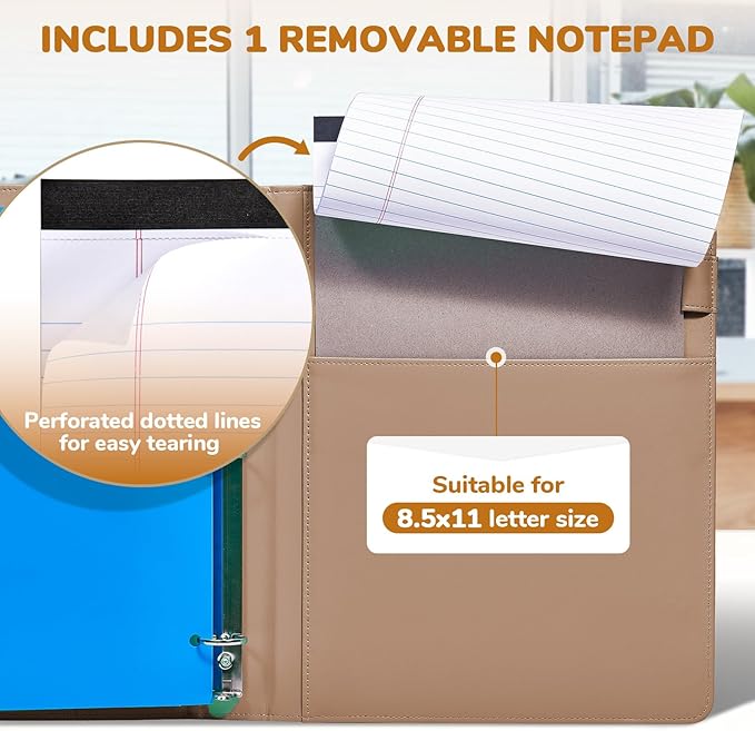 JoyCat 3 Ring Binder Clipboard - Image 5