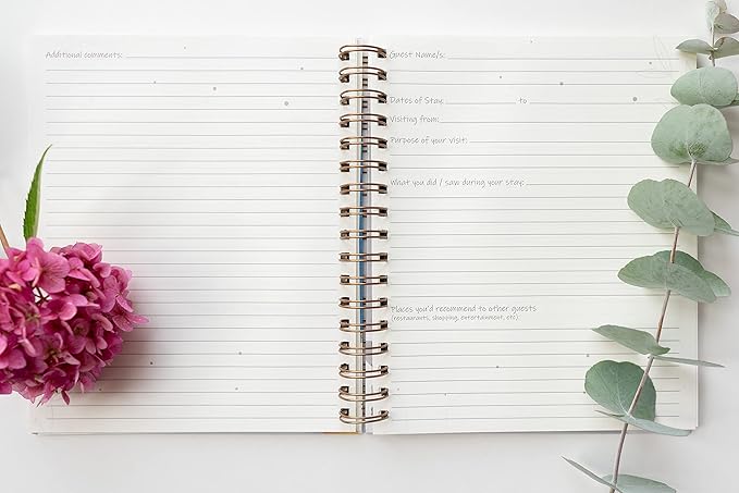 Paper 'n Such Guest Book for Rental House - Image 5