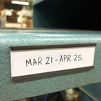 SmartSign 3 x 8 inch Flexible 'C' Channel Shelf Label Holders - Image 6