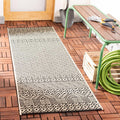 safavieh courtyard outdoor runner rug 2'3"x6'7", beige &, main product view