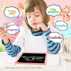BUKEBU LCD Writing Tablet Doodle Board, 10.5 inch Colorful Drawing Pad - Image 4