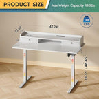 DEVAISE 48×24 Inch Electric Standing Desk - Image 3