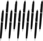 DISCOUNT PROMOS Langham Ballpoint Pens Set of 10, Bulk Pack by DISCOUNTPROMOS