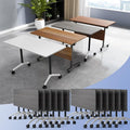 Conference Table Flip Top Mobile Conference Room Tables, Folding Conference by WYMHYZ