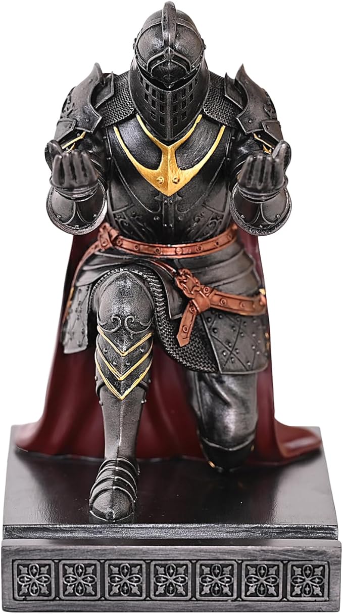 HDMbigmi King's Guard Leader Cloak Warrior Knight Pen Holder Mobile Phone Stand - Image 7