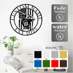 Personalized Baseball Metal Sign Custom Player Name & Number Sign Boys Room - Image 4