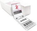 enKo 2 Stacks/4000 Labels 4" x 6" Fanfold Direct Thermal Label Compatible by enKoProducts