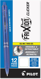 Pilot, FriXion Clicker Erasable Gel Pens, Fine Point 0.7 mm - Image 2