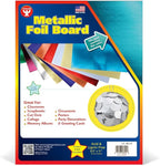 Hygloss Metallic Cardstock Sheets – 100 Shiny Light Blue Sheets, 8.5” x 11” - Image 2