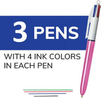 BIC 4 Color Shine Retractable Ballpoint Pen - Image 2