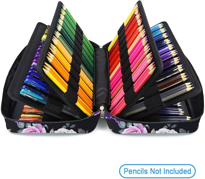 YOUSHARES Big Capacity Colored Pencil Case - Image 3