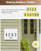 LAND·VOI Locking Wall-Mount Mailbox - Image 5
