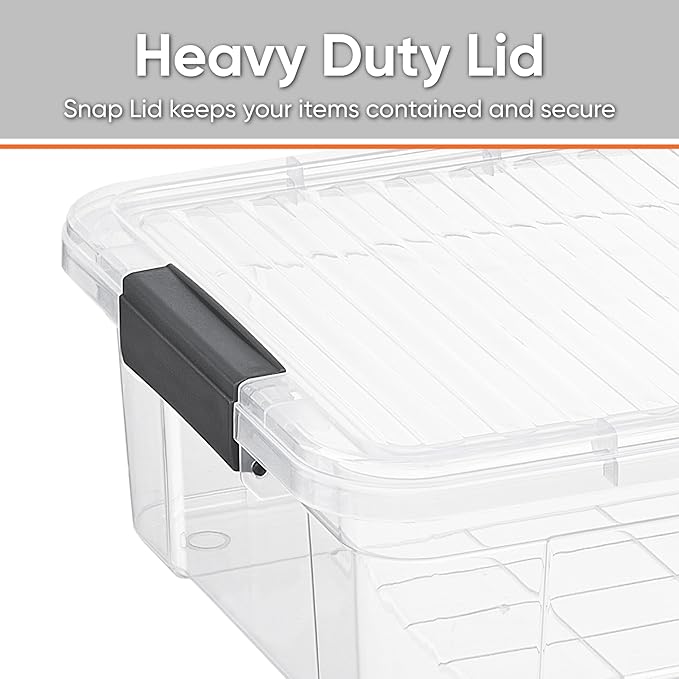 Superio Clear Storage Boxes - Image 4