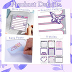 Lovarywow Domestic Violence Awareness Sticky Notes Gifts, 9 Pack Domestic - Image 3