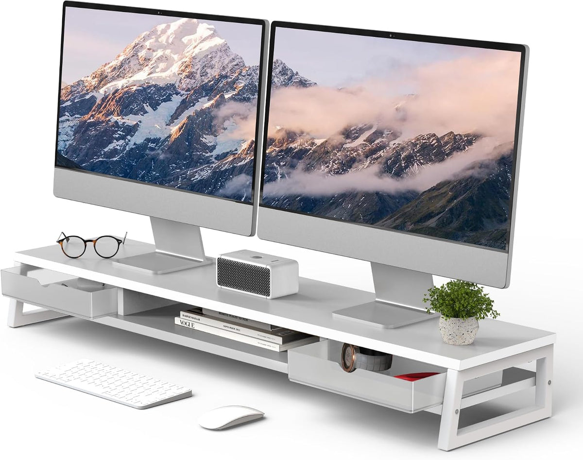 Fenge Dual Monitor Stand, Monitor Riser
