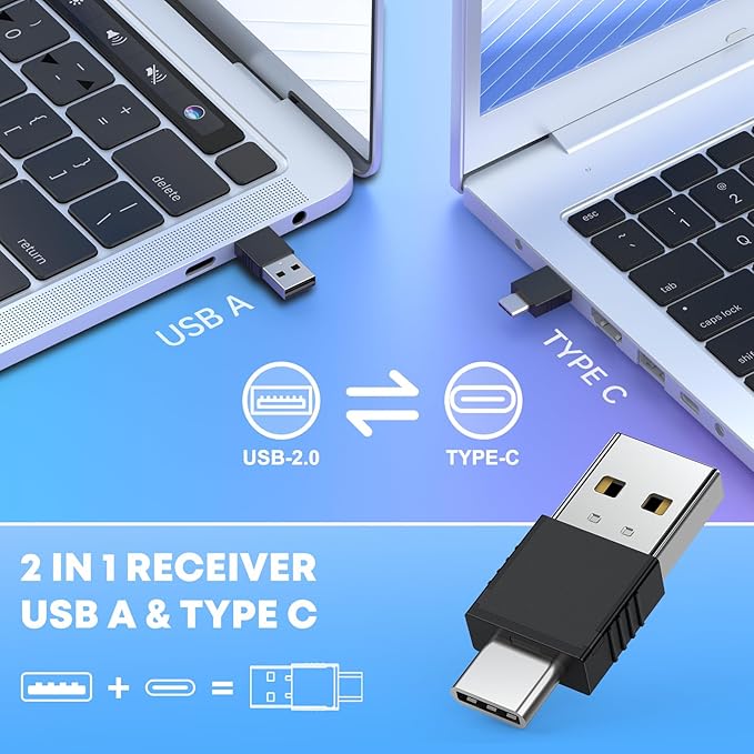2 in 1 Type C USB Presentation Clicker - Image 4