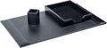 Dacasso Bonded Set Luxury Leather Desk Pad & Desk Organization Essentials by Dacasso