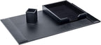 Dacasso Bonded Set Luxury Leather Desk Pad & Desk Organization Essentials by Dacasso