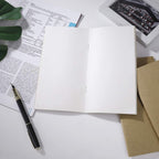 Apeso Refill Pages for Travel Leather Journal - A6 Blank and Lined Inserts Scratch Pads Refills, 3 Sets of 6 Journal Refills for Leather Travel Notebook Diary