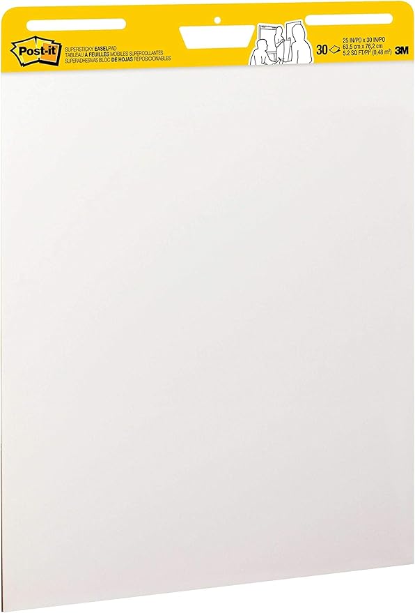 Post-it Super Sticky Easel Pad, 25 x 30 Inches, 30 Sheets/Pad, 6 Pads, Large - Image 11