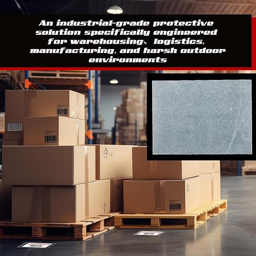 Janlaugh 50 Pcs Industrial Clear Label Protectors 10 x 13 Inch Waterproof Clear - Image 7