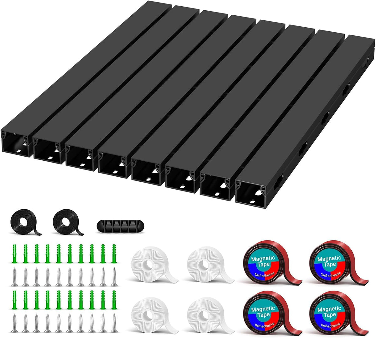 Cable Raceway - Magnetic Cable Management Under Desk